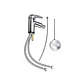 Monomando para Bidet Talis Sporlite Hansgrohe 32202000 - Miniatura 3