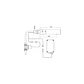 Grifería a Muro Tubular CB con Sensor Stern 350210 - Miniatura 3