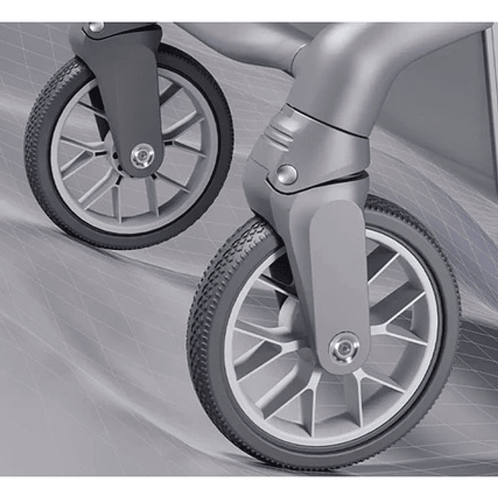 Coche De Bebé Reclinable Con Bandeja Frontal Y Portavaso 12