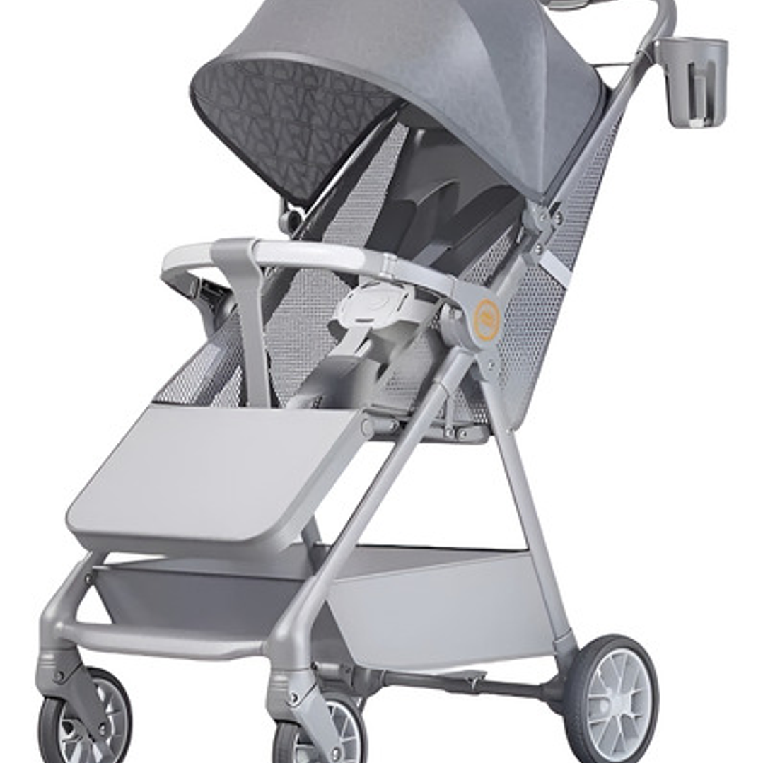 Coche De Bebé Reclinable Con Bandeja Frontal Y Portavaso 13