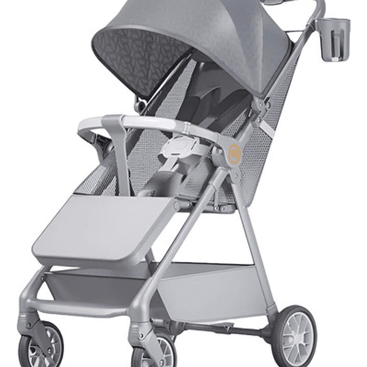 Coche De Bebé Reclinable Con Bandeja Frontal Y Portavaso 13