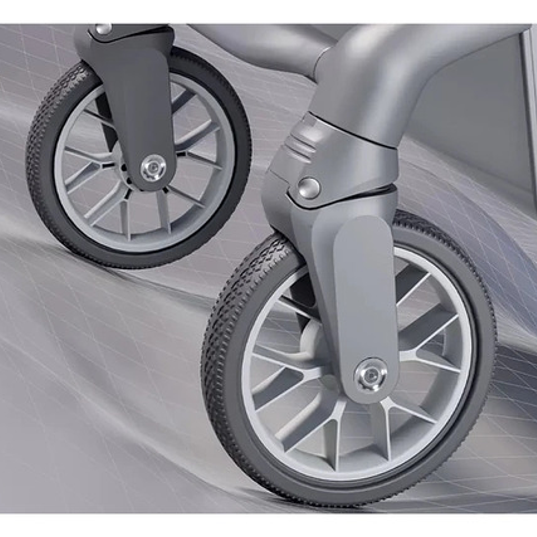 Coche De Bebé Reclinable Con Bandeja Frontal Y Portavaso 16