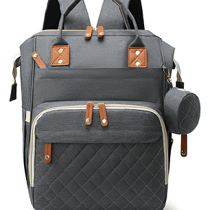 Mochila Maternal Impermeable  17 Bolsillos Y Puerto Usb
