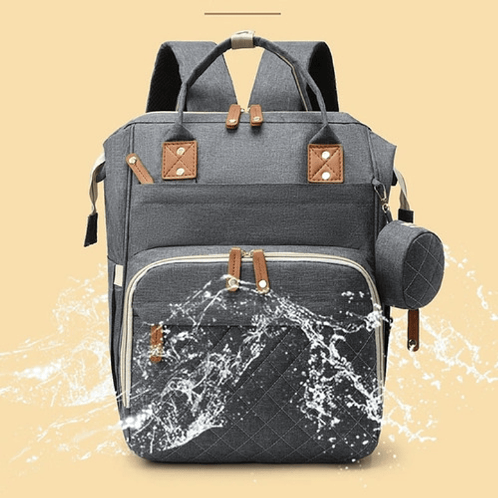 Mochila Maternal Impermeable  17 Bolsillos Y Puerto Usb 2