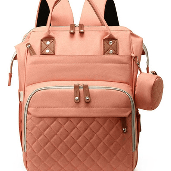 Mochila Maternal Impermeable  17 Bolsillos Y Puerto Usb 7