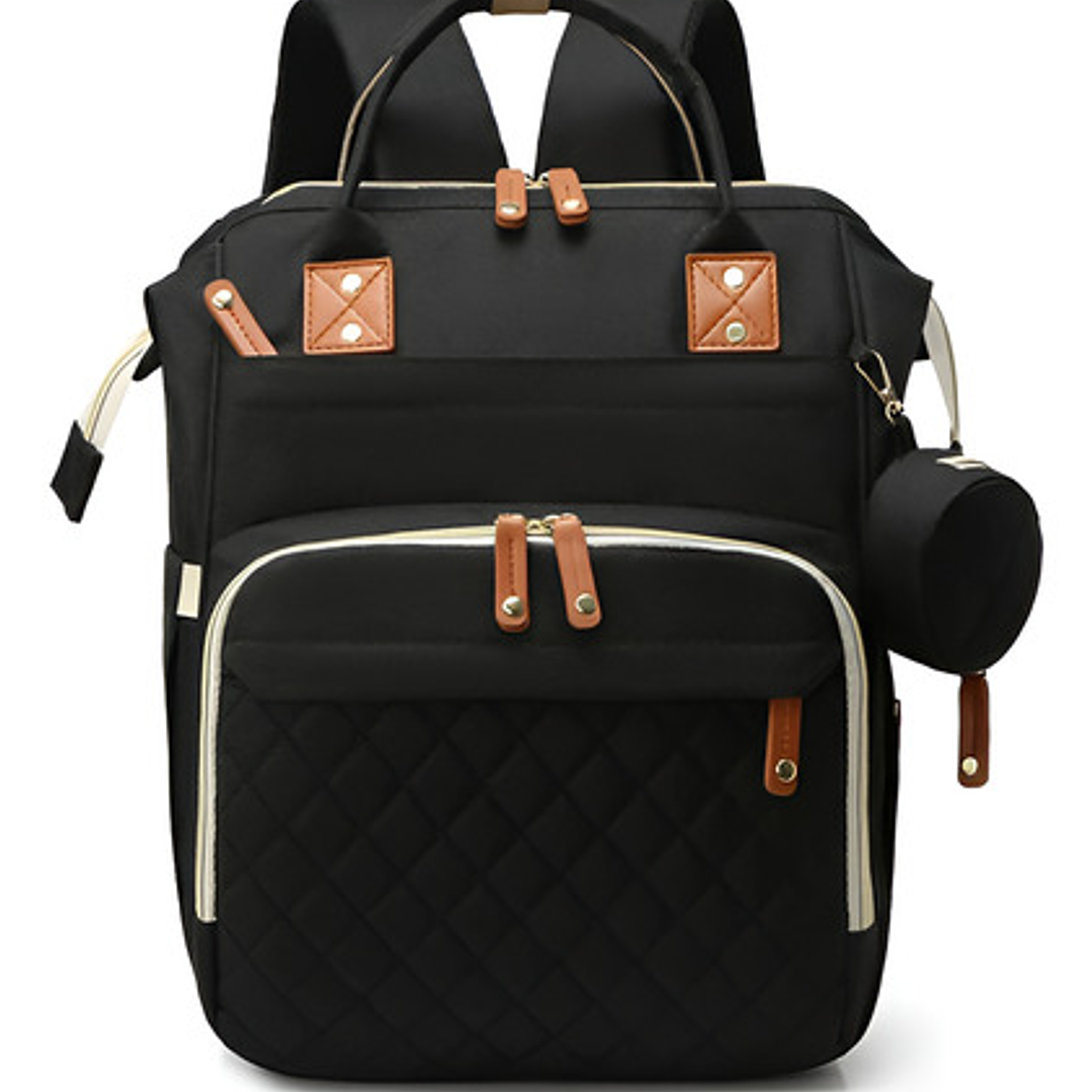 Mochila Maternal Impermeable  17 Bolsillos Y Puerto Usb 13