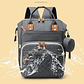 Mochila Maternal Impermeable  17 Bolsillos Y Puerto Usb - Miniatura 14