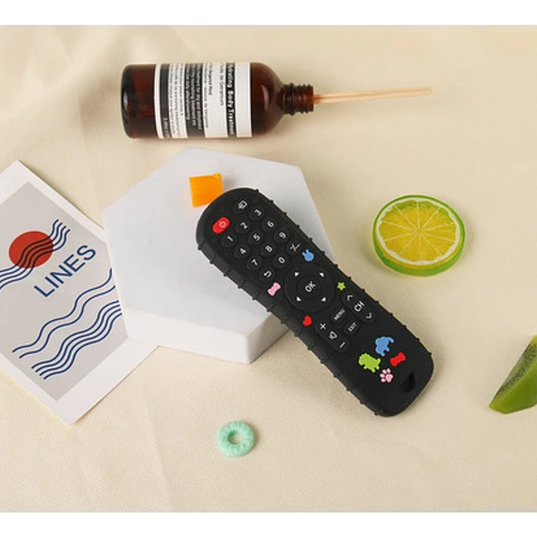 Mordedor Silicona Bebé Diseño Control Remoto  Libre De Bpa 12