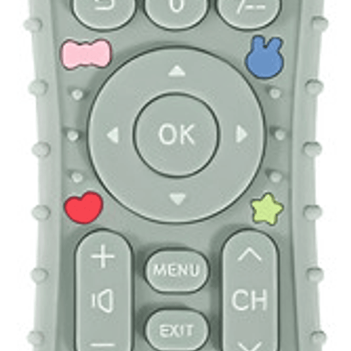 Mordedor Silicona Bebé Diseño Control Remoto  Libre De Bpa 17