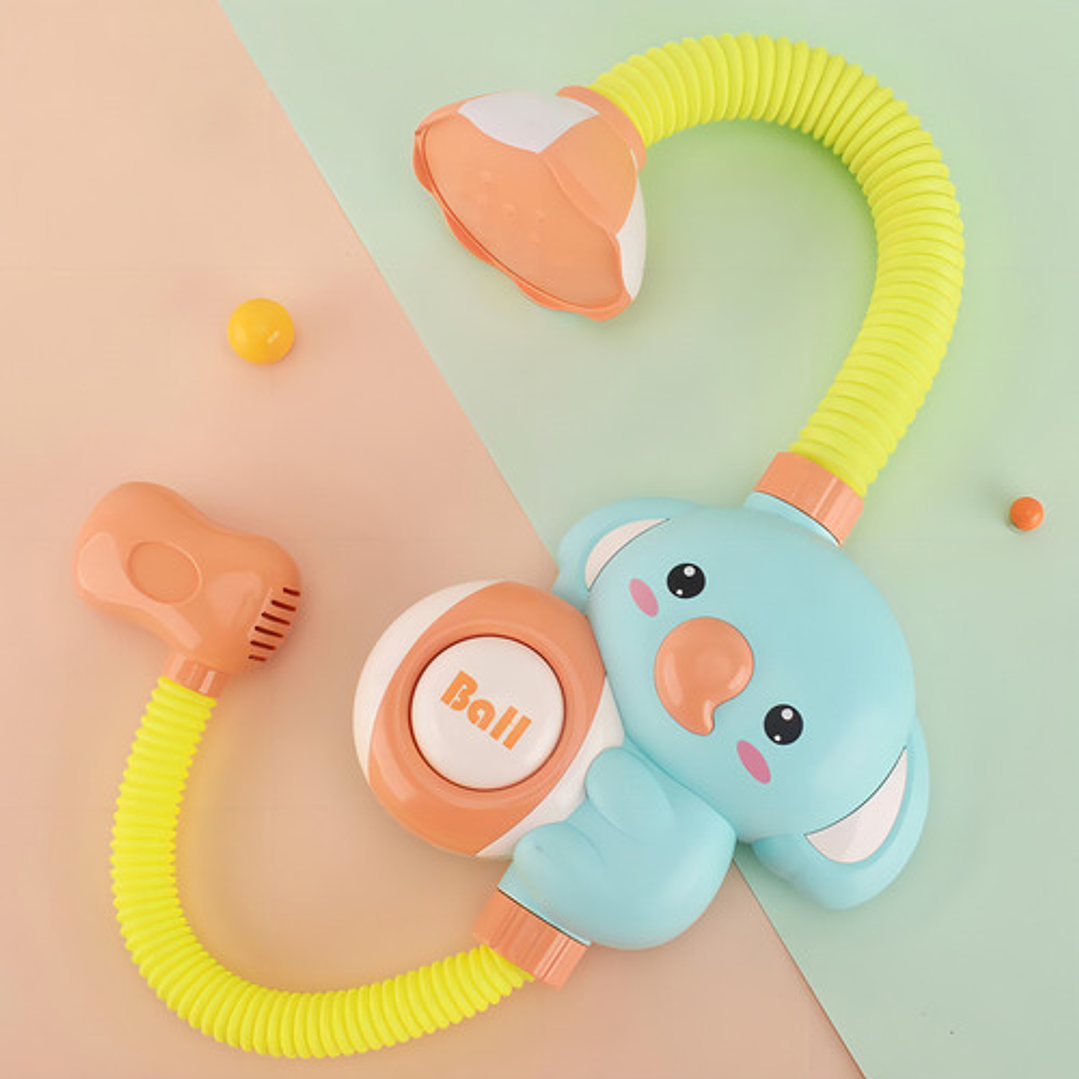 Regadera De Baño Para Bebe Juguete Ducha Tina Elefante Colorido 5