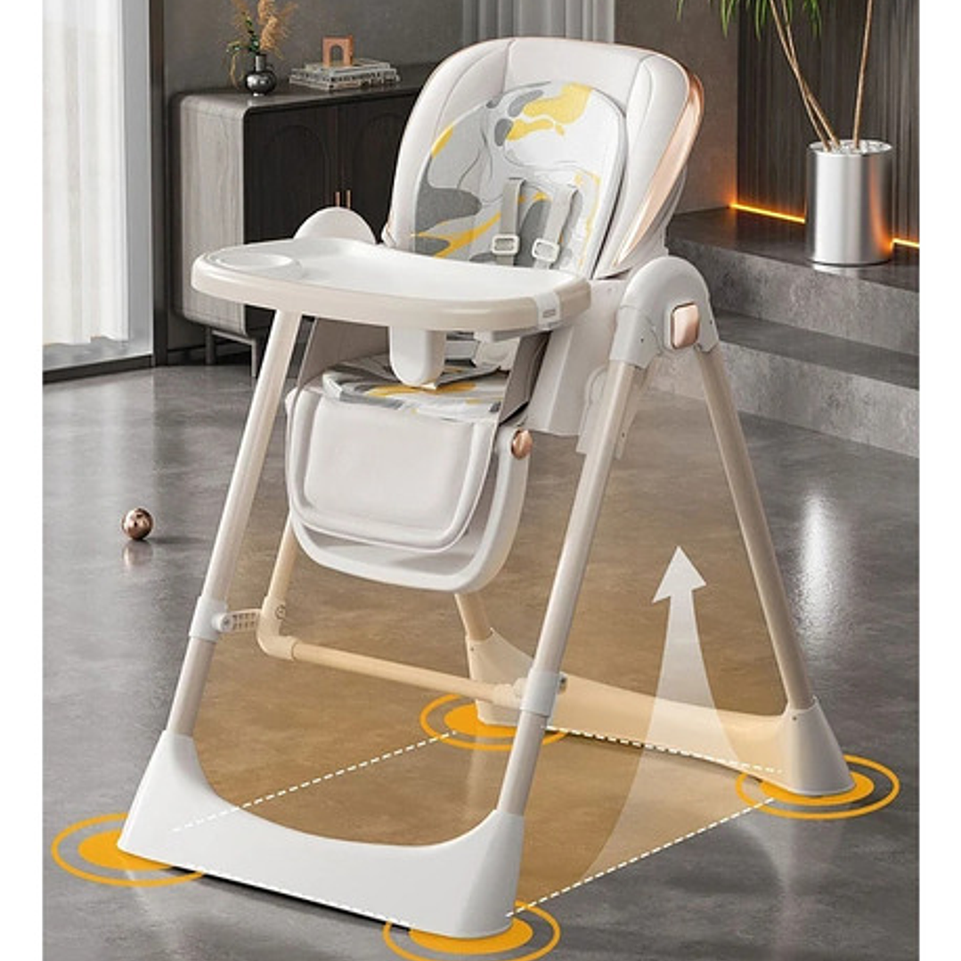 Silla De Comer Infantil Ajustable Con Modo Balanceo 6