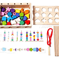 Juguete Juego Educativo Caja Madera Rompecabezas Didáctico - Miniatura 1