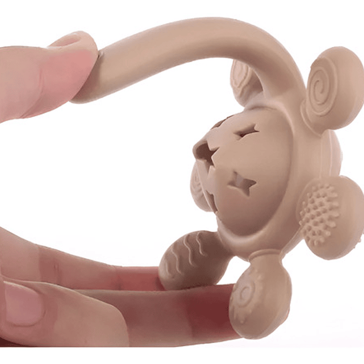 Mordedor Sonajero De Silicona Para Bebes Cascabel 11