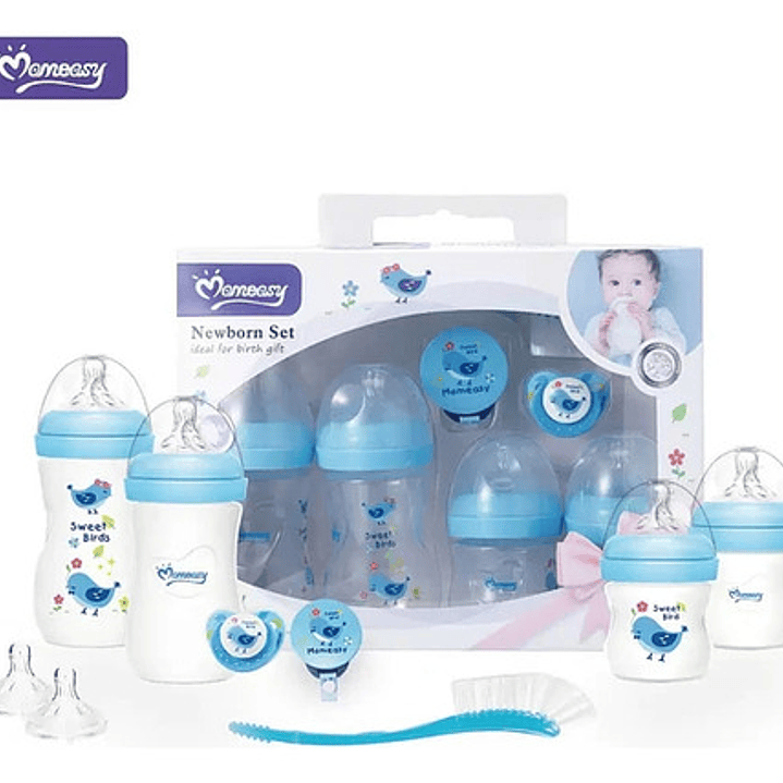 Set De Mamaderas Completo Con Chupete, Cepillo Y Accesorios 2