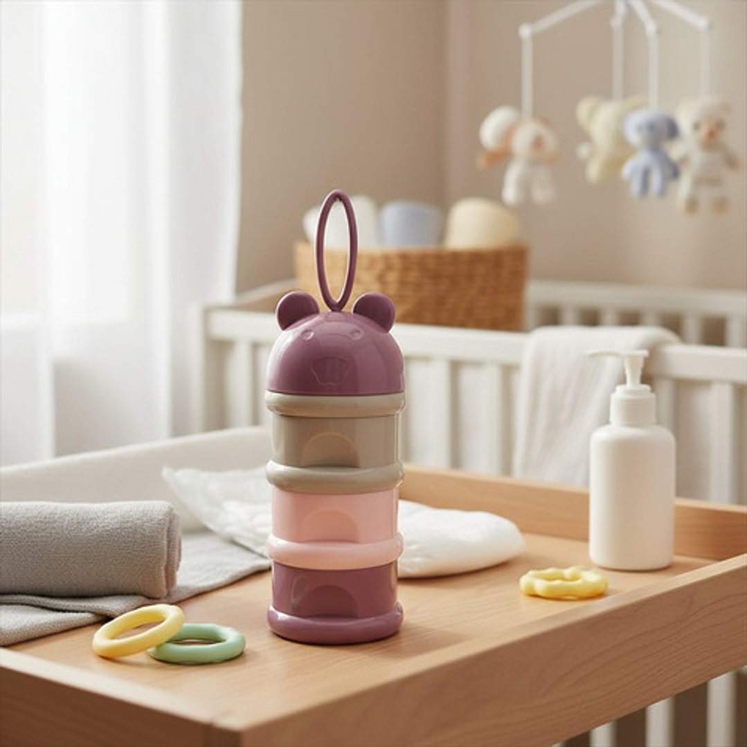 Dispensador Portátil Para Leche, Papillas Y Snacks De Bebé 6