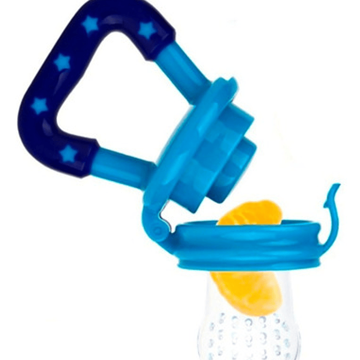 Chupete Mordedor De Silicona Rosa Con Forma De Mordedor Para Frutas 5