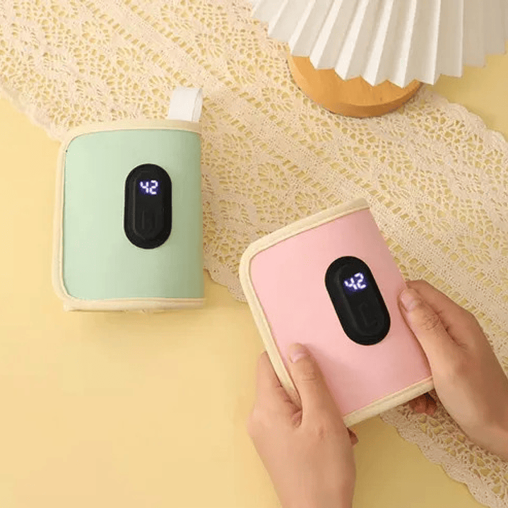 Calentador De Mamadera Portátil Con Pantalla Digital 15