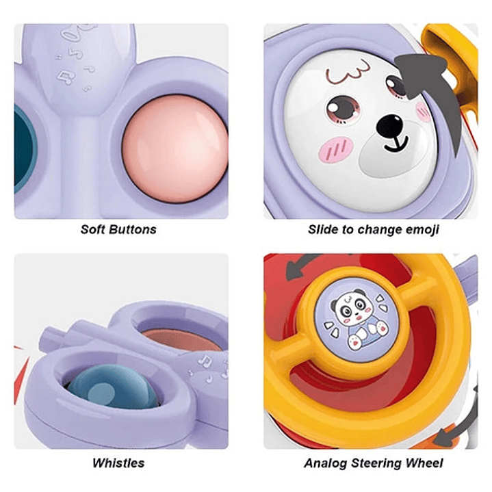 Juguete Didáctico 8 En 1 Para Bebé - Explora Y Aprende 3