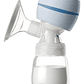 Extractor De Leche Suave Y Silencioso 180ml Inalámbrico Azul - Miniatura 1