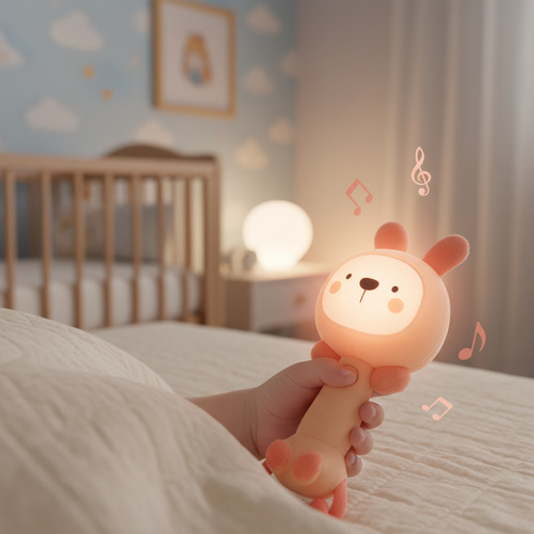 Juguete Mordedor Sonajero Para Bebe Con Sonido Montessori 5