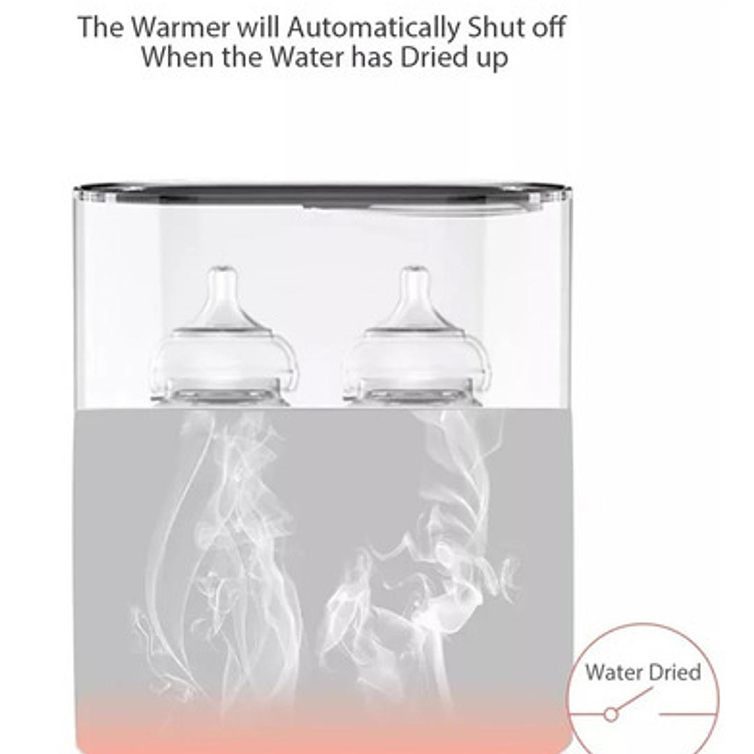 Calentador De Mamaderas Doble Esterilizador 8 En 1 Color Blanco Marca Netsys 5