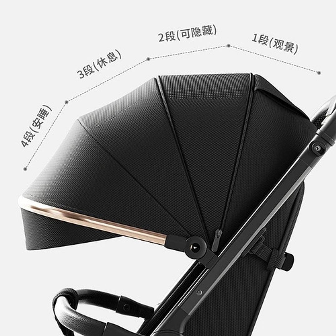 Coche Paseador Reforzado Con Ruedas Todo Terreno 6