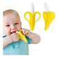 Mordedor Banana Para Bebés Con Cepillo De Dientes Silicona - Miniatura 6