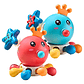 Juguete Pulpo Sensorial - Estimulación Temprana Para Bebés - Miniatura 1