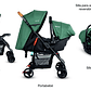 Coche Bebe Travel System Summer Reclinable Color Verde - Miniatura 4