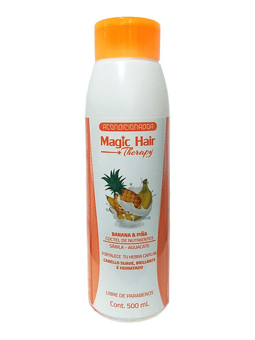 ACONDICIONADOR ANTICAIDA BANANO Y PIÑA MAGIC HAIR