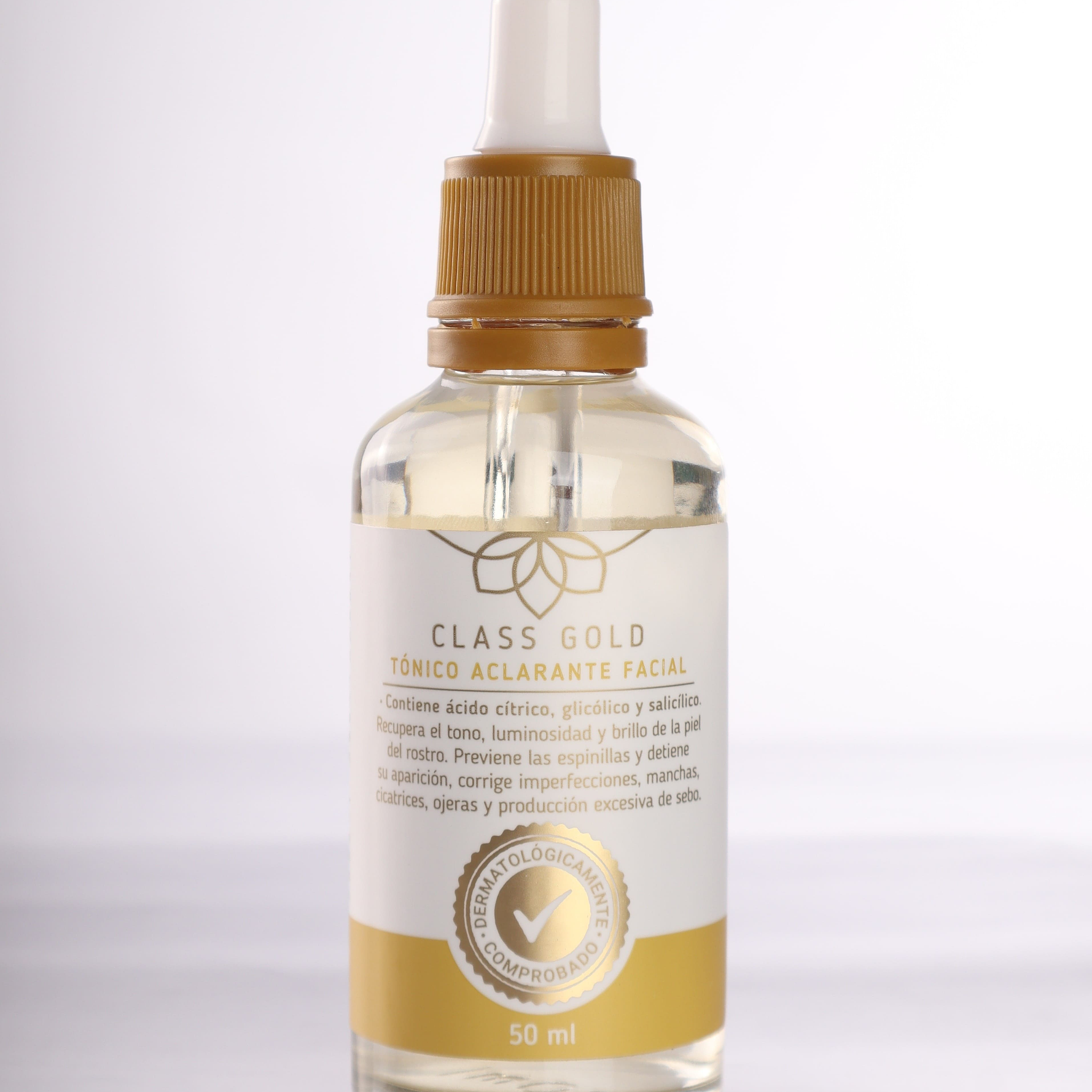 Tonico facial aclarante y despigmentante 50ml