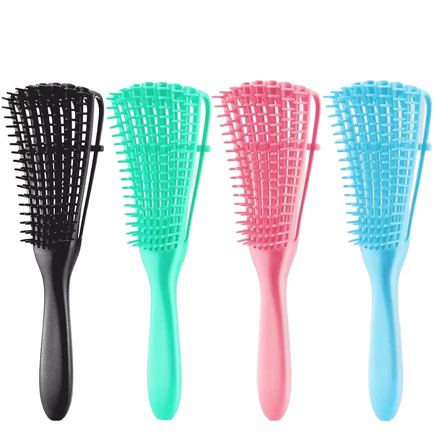 Cepillo flexible desenredante