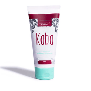 CREMA CORPORAL DERMOACLARANTE KABA 60 ML