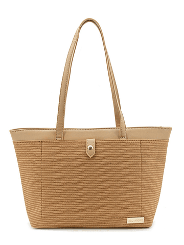 Bolso de Mano Beige