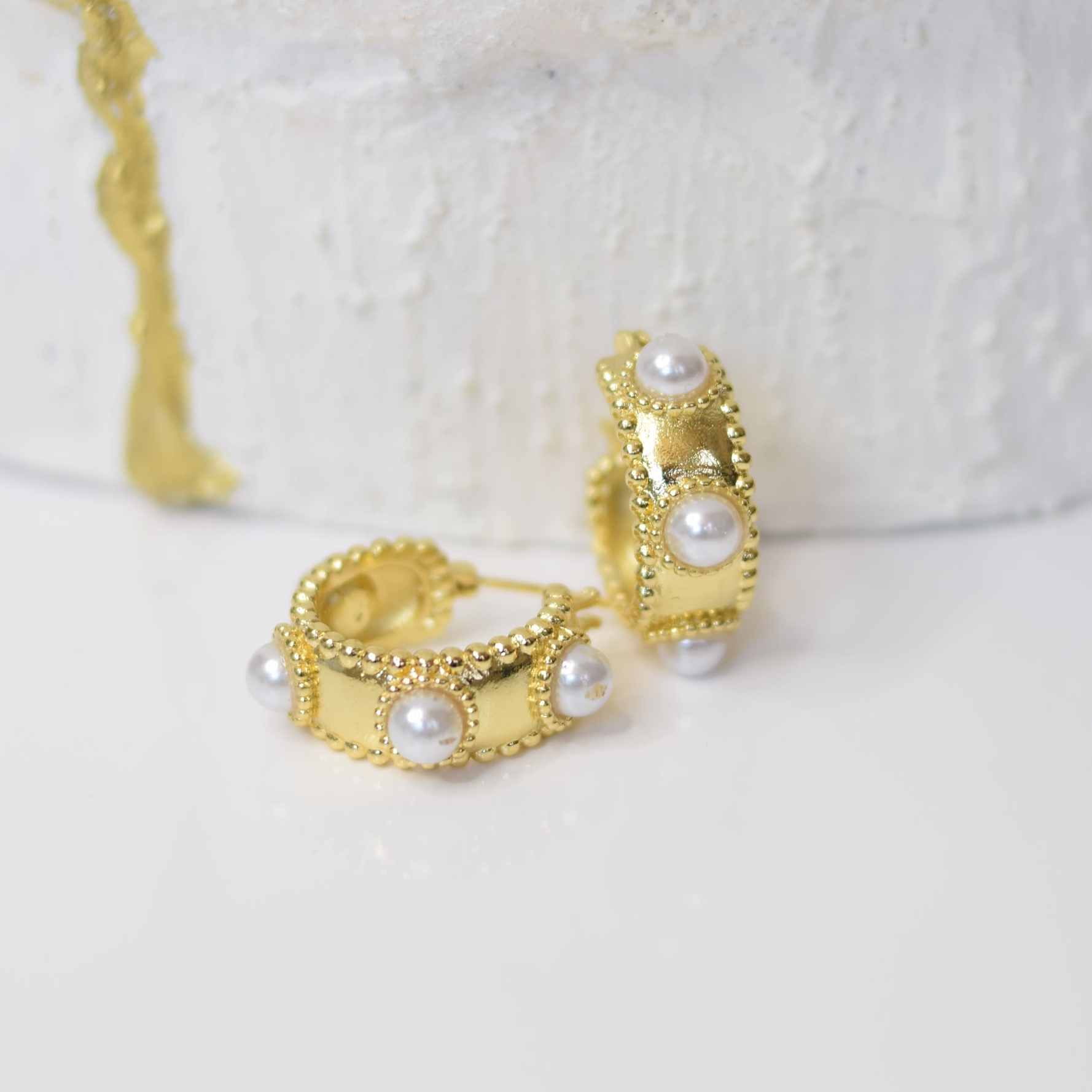 topo candonga con perlas rodio dorado 1