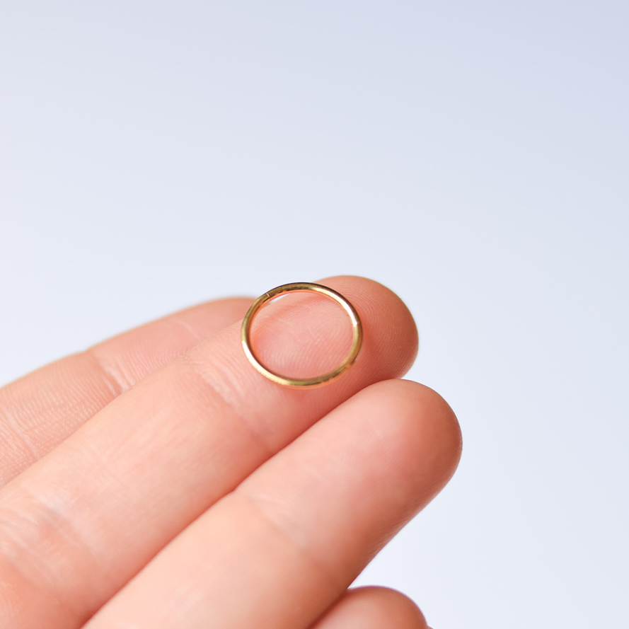 Argolla Clicker dorada 6mm/8mm/10mm 7