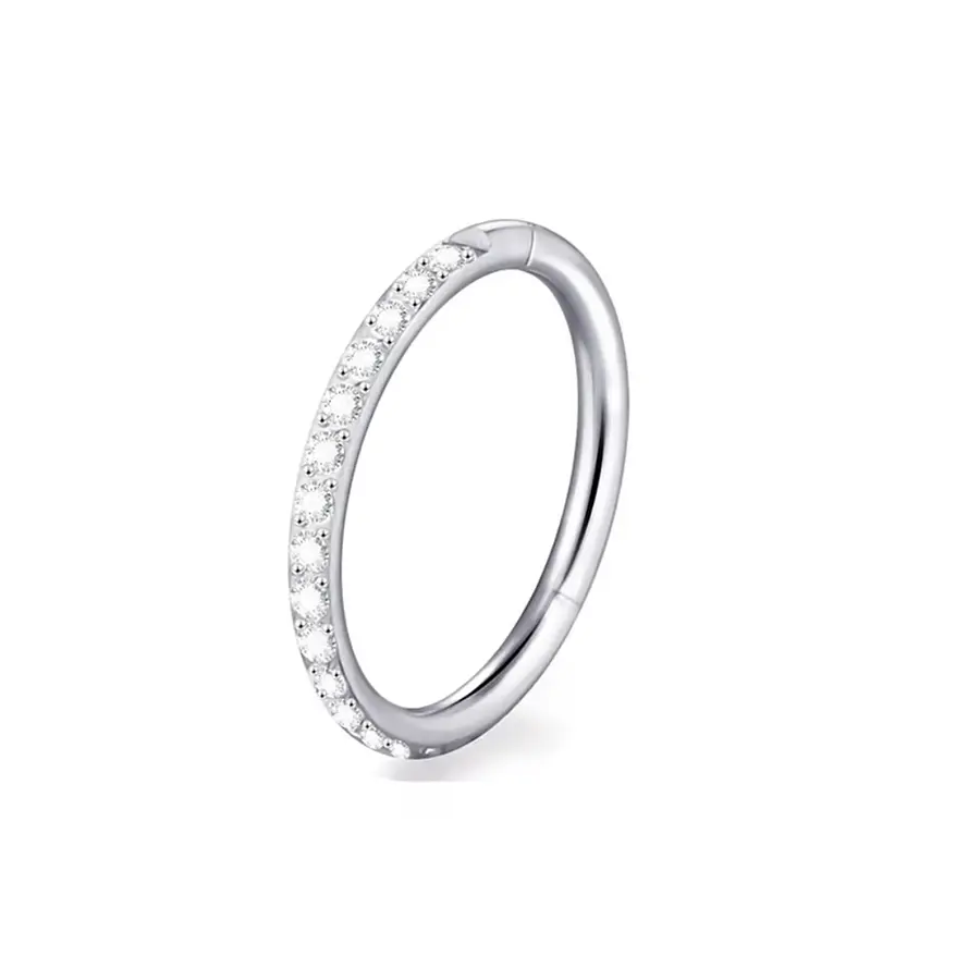 ARGOLLA CLICKER PLATEADA CON CIRCONES  1