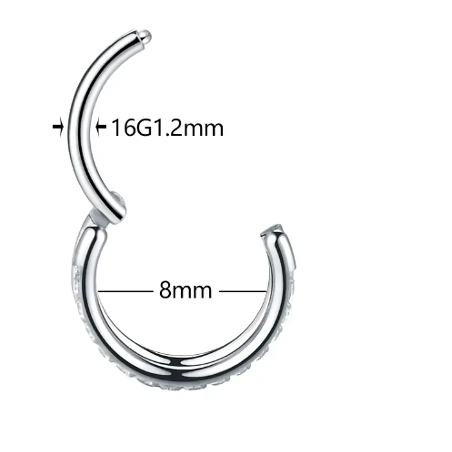 ARGOLLA CLICKER PLATEADA CON CIRCONES  2