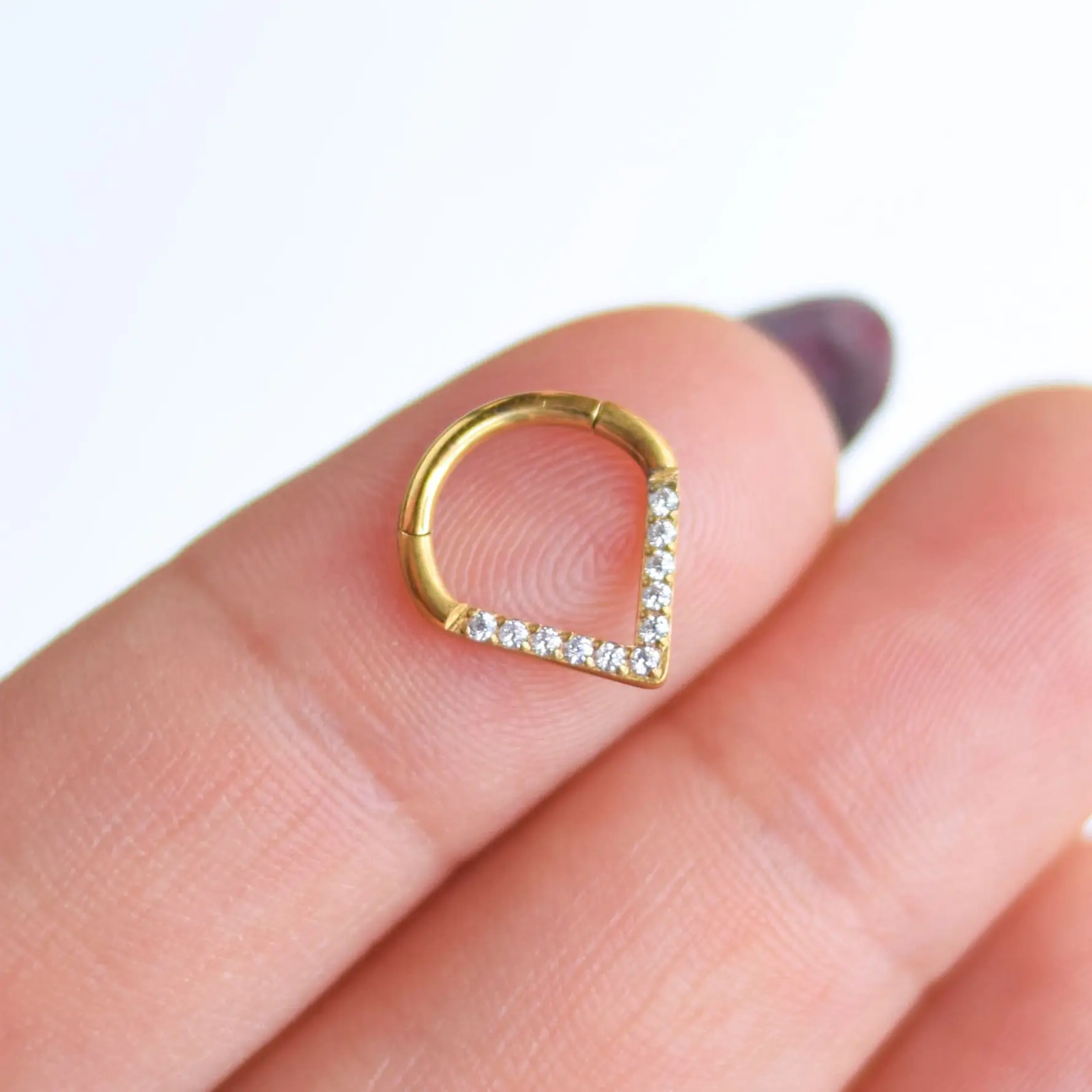 PIERCING ARGOLLA CONTINUA CLICKER 8mm 2
