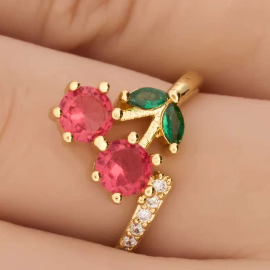 ANILLO CEREZA