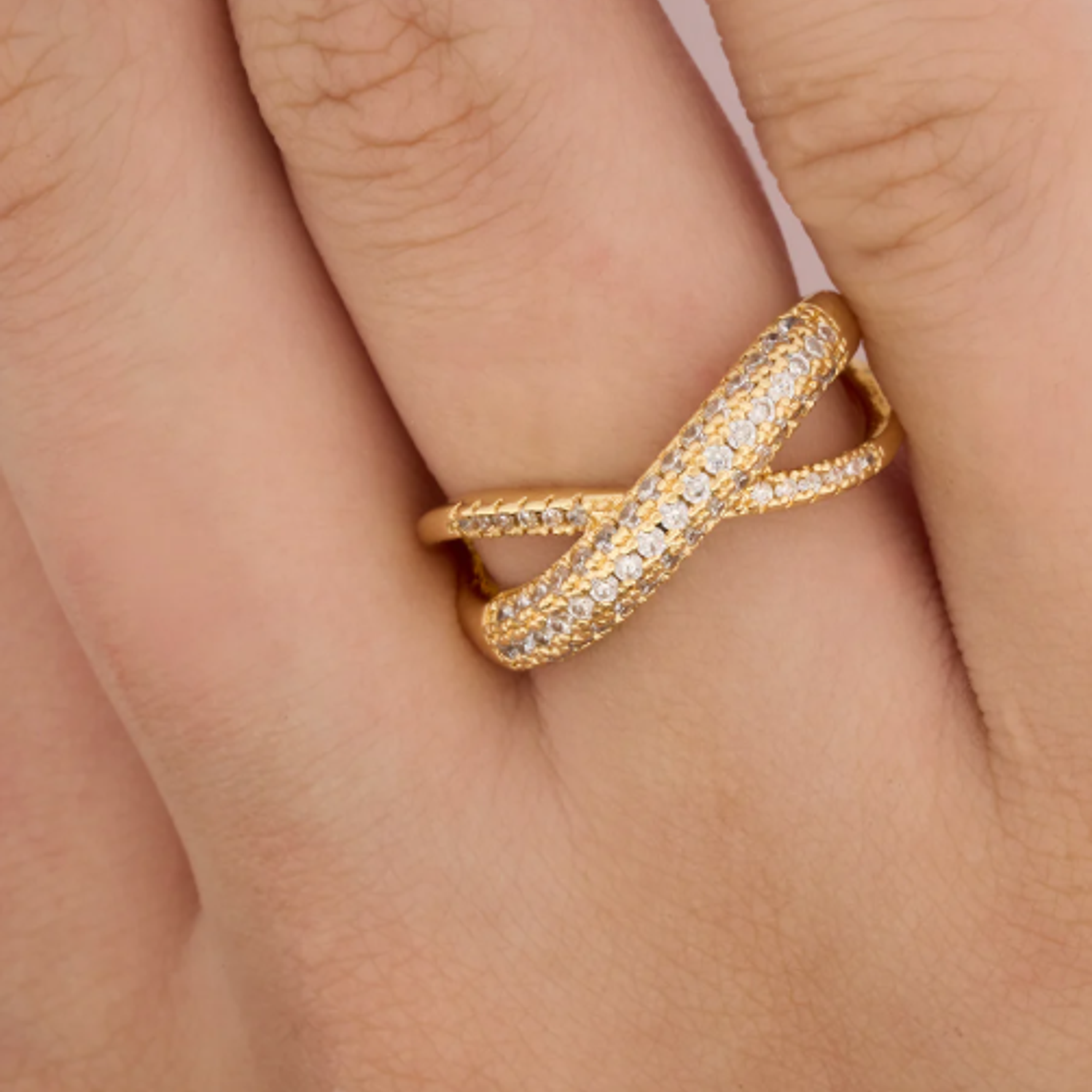 ANILLO CIRCONES CRUZADO