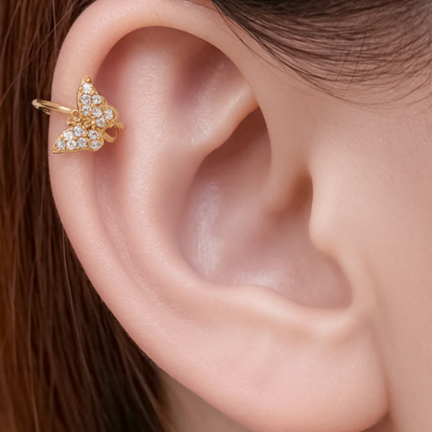 EAR CUFF MARIPOSA CIRCONES