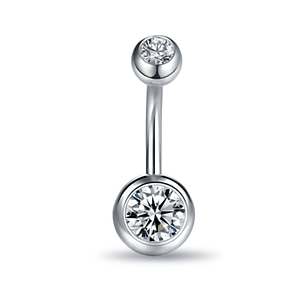 Belly Plateado Circones – Acero 316l