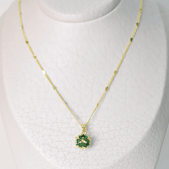 CADENA CIRCON VERDE 1