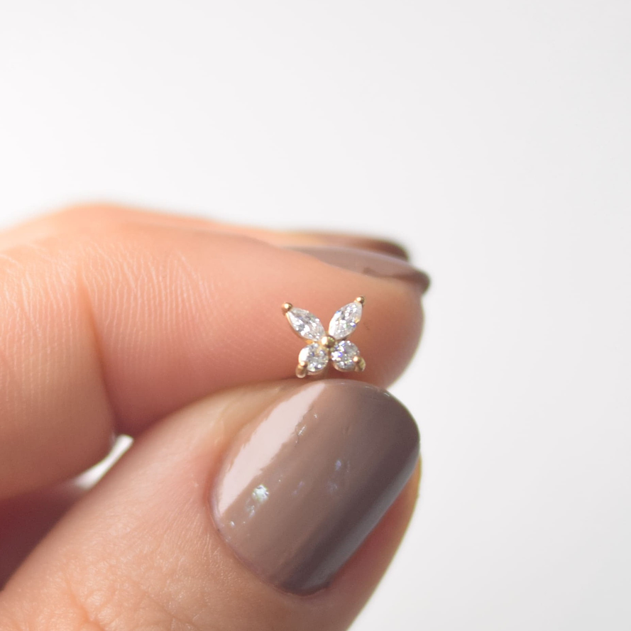 LABRET MARIPOSA CIRCON 2