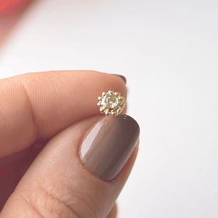 LABRET CIRCON - ACERO 316L 