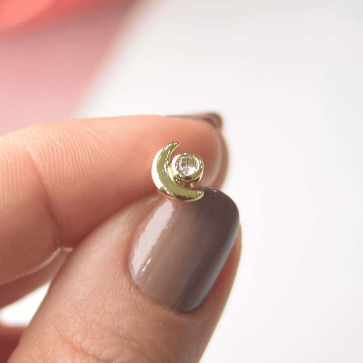 LABRET LUNA CIRCON - ACERO 316 2