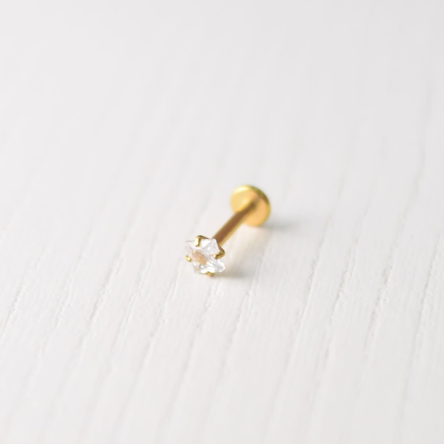 LABRET CIRCON - ACERO 316L