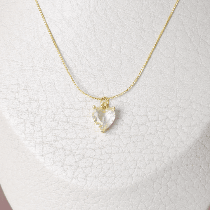 CADENA CORAZON CIRCON