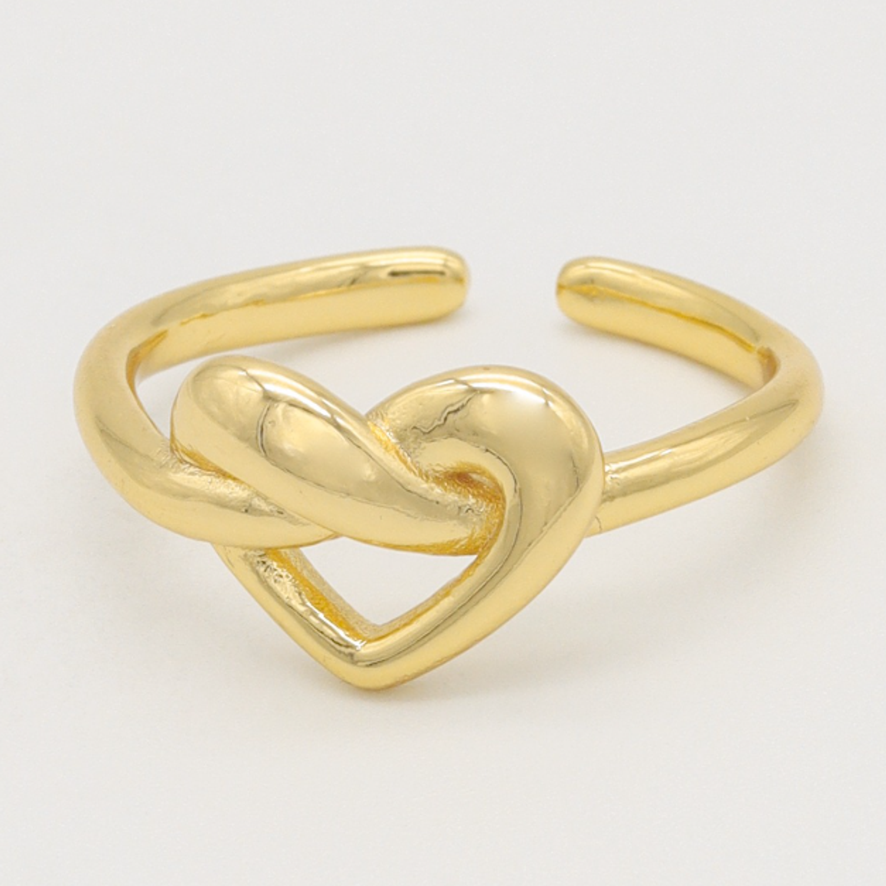 ANILLO CORAZON NUDO